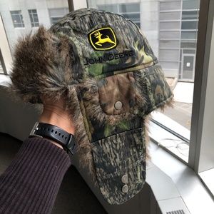 John Deere Trapper Hat Camo hunting